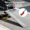 Wiltec sulankstoma aliumininė užvažiavimo rampa 223 cm, 340 kg, modelis 30184