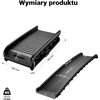 Wiltec sulankstoma rampa šunims automobiliui, 156 x 40 cm, iki 90 kg, 60884