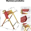 Wiltec sulankstomas medienos pjovimo stovas su pjūklo laikikliu, 120 kg, 61973