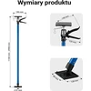Wiltec teleskopinė montavimo atrama 115–290 cm, 30 kg, 61024