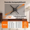 Wiltec televizoriaus sieninis laikiklis 13–55 col., iki 25 kg, pasukamas ir pakreipiamas, 65429
