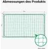 Wiltec transportavimo tinklas iš polipropileno 6 x 3 m, žalias, modelis 51806