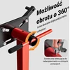 Wiltec variklio stovas 570 kg su pasukamu laikikliu ir ratukais, modelis 51744