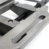 Wiltec vienaašės staklių spaustuvės su 150 mm žandikauliais, 61006