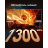 WiMiUS išmanusis projektorius Full HD 1080p, 1000 ANSI lm, Wi-Fi 6, Bluetooth P62 Pro