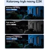 WOLFANG 4G LTE lauko stebėjimo kamera su saulės baterija, 2.5K vaizdo įrašu, naktiniu matymu, WT06-WB