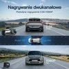 WOLFANG 4K vaizdo registratorius su priekiniu ir galiniu vaizdu