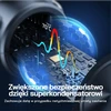 WOLFANG automobilinis vaizdo registratorius 4K su galine 1080p kamera, Wi-Fi ir 170° objektyvu WD03