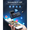 WOLFANG automobilinis vaizdo registratorius su priekine ir galine 4K/1080p kamera, Wi-Fi, WD05