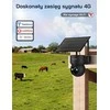 WOLFANG lauko stebėjimo kamera 4G, 2.5 K vaizdo įrašymas, saulės energija, naktinis matymas, WT08-UK-RKL