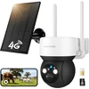 WOLFANG lauko stebėjimo kamera 4G LTE, saulės energija, 2K, naktinis matymas, PTZ, PIR jutiklis, IP66, WT08-WB