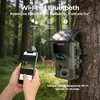 WOLFANG medžioklinė kamera 64 MP 4K su saulės energijos įkrovimu ir Wi-Fi WT09