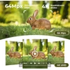 WOLFANG medžioklinė kamera 64 MP 4K su saulės energijos įkrovimu ir Wi-Fi WT09