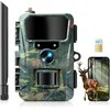 WOLFANG mobilioji laukinės gamtos kamera 4G LTE, 2K, 36 MP, super naktinis matymas, WT07