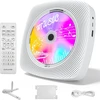 WOLFANG nešiojamas CD grotuvas su Bluetooth, FM radiju ir 4000 mAh baterija WDV04