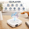 WOLFANG nešiojamas CD grotuvas su Bluetooth, FM radiju ir 4000 mAh baterija WDV04