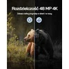 WOLFANG saulės energija maitinama laukinė kamera 4K 48 MP, naktinis matymas, IP66, 0,1 s trigeris, WT02