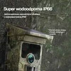 WOLFANG saulės energija maitinama lauko kamera su 4K raiška, 46 MP, Wi-Fi, Bluetooth ir IP66