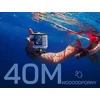 WOLFANG sportinė kamera 4K 60 FPS, 24 MP, Wi-Fi, atspari vandeniui iki 40 m GA300