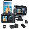 WOLFANG sporto kamera 4K UHD 24 MP Wi-Fi, atspari vandeniui iki 40 m GA200