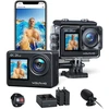 WOLFANG veiksmo kamera 4K 24 MP su Wi-Fi, EIS stabilizavimu ir 40 m atsparumu vandeniui GA200