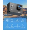 WOLFANG veiksmo kamera GA100 4K 30 FPS, 20 MP, Wi-Fi, atspari vandeniui iki 40 m