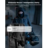 WOLFANG vidaus apsaugos kamera 1080p su Wi-Fi, naktiniu matymu ir dvipusiu garsu WS01