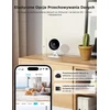 WOLFANG vidaus apsaugos kamera 1080p su Wi-Fi, naktiniu matymu ir dvipusiu garsu WS01