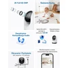 WOLFANG vidaus Wi-Fi stebėjimo kamera 2K 3 MP su 360° pasukimu ir naktiniu matymu WS03