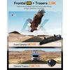 WOLFBOX automobilinė vaizdo kamera veidrodyje G900 PRO, 4K, 12 colių, galinė 2,5K kamera