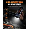 WOLFBOX automobilinis užvedimo starteris 3000A 12V, 16000mAh, USB-C 65W, LED, MegaVolt16