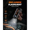 WOLFBOX automobilio akumuliatoriaus paleidimo įrenginys, 2000 A, 12000 mAh, USB-C 30 W, MegaVolt12