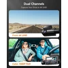 WOLFBOX i07 trijų kanalų automobilinis vaizdo registratorius 4K su Wi-Fi, GPS ir 3 col. LCD