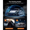 WOLFBOX i07 trijų kanalų automobilinis vaizdo registratorius 4K su Wi-Fi, GPS ir 3 col. LCD