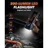 WOLFBOX MegaVolt24 4000A automobilio užvedimo įrenginys 12 V, 24000 mAh su LED žibintuvėliu