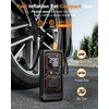 WOLFBOX nešiojamas oro kompresorius padangoms 150 PSI, 12000 mAh, MegaFlow24-NEW