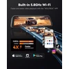 WOLFBOX veidrodinė automobilio vaizdo registratorius 12" jutiklinis ekranas 4K + galinė kamera G840S