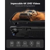 WOLFBOX veidrodinė automobilio vaizdo registratorius 12" jutiklinis ekranas 4K + galinė kamera G840S