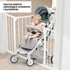 WOLTU apsauginiai varteliai laiptams 75–87 cm, automatinis užsidarymas KG001ws