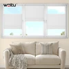 WOLTU plisuota tamsinamoji korinė žaliuzė be gręžimo 50 x 130 cm, balta, 4063425099000