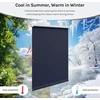 WOLTU užtemdanti termo roleta 90 x 160 cm, mėlyna, TR5700be01