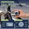 Woowind elektrinė mini dviračio pompa su manometru, 120 PSI, USB-C, Presta ir Schrader