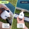 Woowind elektrinė nešiojama oro pompa 200 l/min, 2000 mAh, LED žibintas, mini, V05