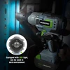 WORKPRO akumuliatorinis smūginis veržliasukis 20 V, 300 Nm, 1/2 col., W125062AU