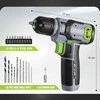 WORKPRO akumuliatorinių gręžtuvų ir suktuvų rinkinys 8 V 2000 mAh, 10 mm griebtuvas, LED, lagaminas