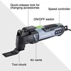 WORKPRO daugiafunkcinis osciliacinis įrankis 300W, 7 greičiai, su 17 priedų, W124746AU