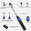 WORKPRO dinamometrinis raktas 2–26 Nm, 72 dantų, 14 dalių rinkinys W003123A