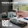 WORKPRO elektrinių precizinių atsuktuvų rinkinys 42 vnt., 36 S2 antgaliai, USB-C, W121074AE