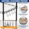 WORKPRO metalinė 5 lygių lentyna su reguliuojamu aukščiu, maksimali apkrova 250 kg, 44 x 29 x 130 cm
