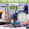 WORKPRO mini karšto oro pūstuvas 400 W su dviem temperatūros režimais, apsauginė galvutė, modelis W125253A